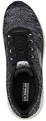 Skechers Go Run Elevate 'Hitam Abu-Abu' 220187-BKGY Shop Skechers Go Run Elevate 'Hitam Abu-Abu' 220187-BKGY