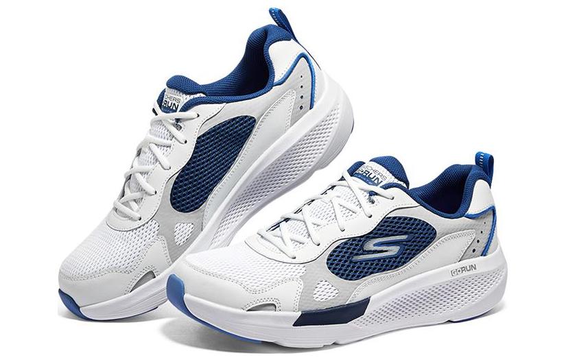 Lookbook Skechers GO RUN Elevate 'Biru Putih' 220321-WNV