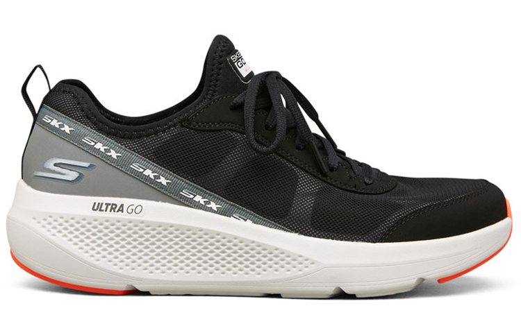 Order Skechers Go Run Elevate Zwart/Grijs 220181-BKGY