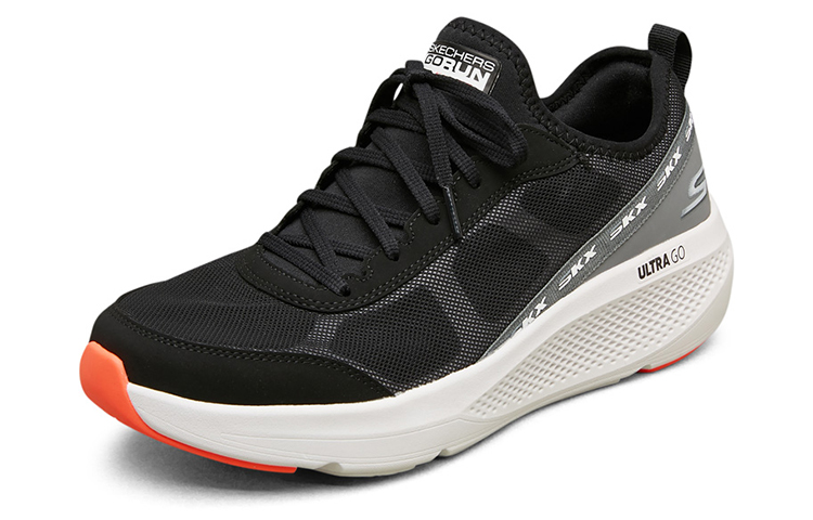 Lookbook Skechers Go Run Elevate Zwart/Grijs 220181-BKGY