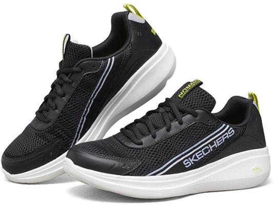 Skechers Go Run Fast Sepatu Olahraga Hitam 220049-BKLM Lookbook Skechers Go Run Fast Sepatu Olahraga Hitam 220049-BKLM