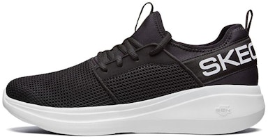 Skechers Go Run Fast 'Black Low-Top Runner' 55103-BKW Skechers Go Run Fast 'Black Low-Top Runner' 55103-BKW