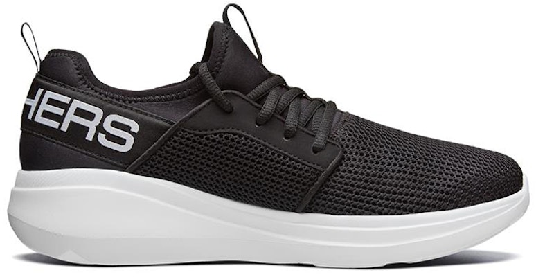 Skechers Go Run Fast 'Sepatu Lari Low-Top Hitam' 55103-BKW Order Skechers Go Run Fast 'Sepatu Lari Low-Top Hitam' 55103-BKW