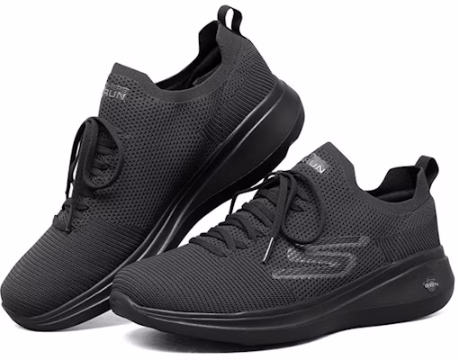 Skechers Go Run Fast Low Top Hitam 220090-BBK Lookbook Skechers Go Run Fast Low Top Hitam 220090-BBK