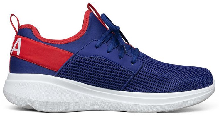 Skechers Go Run Fast 'Biru-Merah' 220044-BLRD Order Skechers Go Run Fast 'Biru-Merah' 220044-BLRD