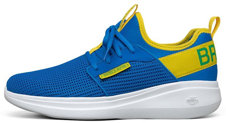 Skechers Go Run Fast 'Biru-Kuning' 220044-BLYL Buy Skechers Go Run Fast 'Biru-Kuning' 220044-BLYL