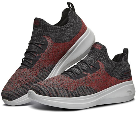 Skechers Go Run Fast 'Abu-abu Burgundy' 55104-CCBU Lookbook Skechers Go Run Fast 'Abu-abu Burgundy' 55104-CCBU