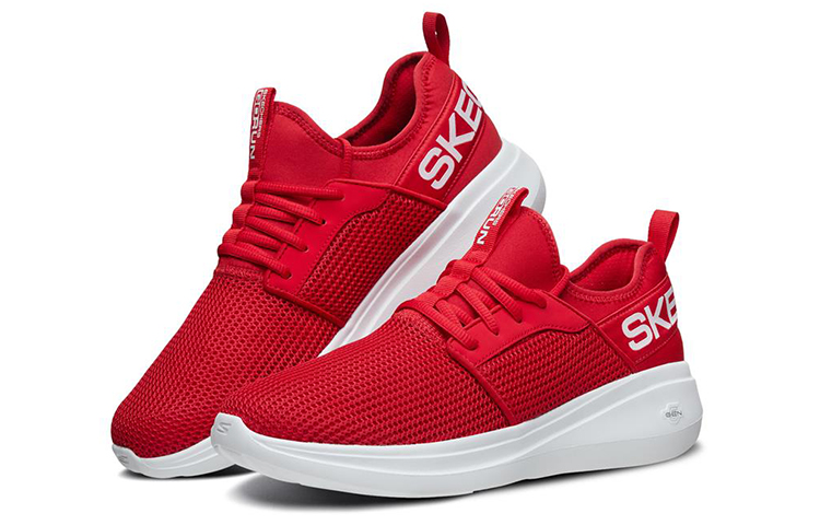 Lookbook Skechers Go Run Fast 低筒跑步鞋 紅色