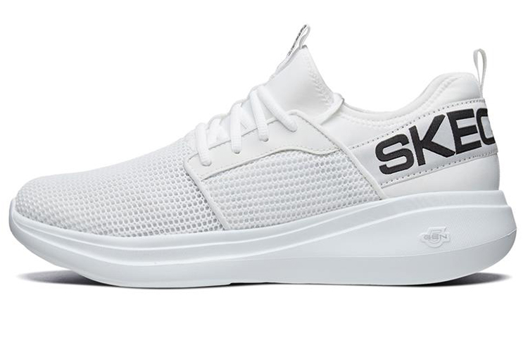 Skechers Go Run Fast Low-Top 'White Black' 55103-WHT