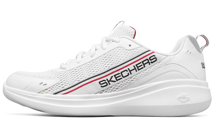 Skechers Go Run Fast Low-Top 'White Red' 220049-WBKR
