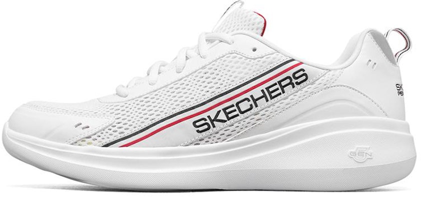 Skechers Go Run Fast Low-Top 'Putih Merah' 220049-WBKR Buy Skechers Go Run Fast Low-Top 'Putih Merah' 220049-WBKR