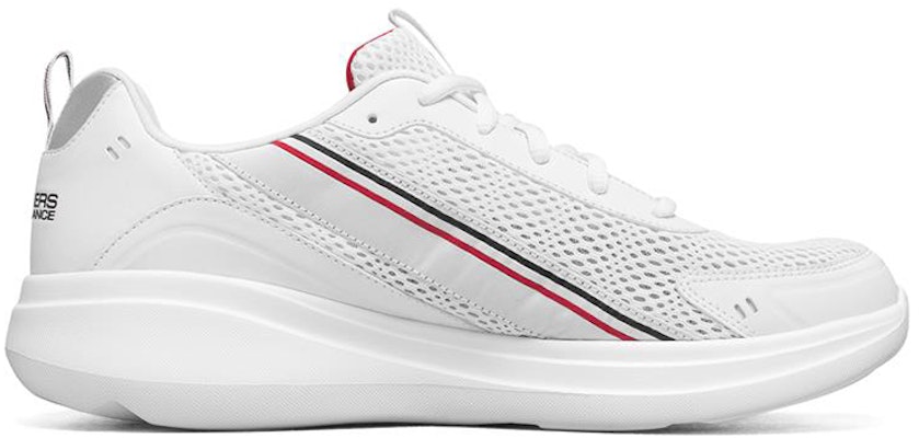 Skechers Go Run Fast Low-Top 'Putih Merah' 220049-WBKR Shop Skechers Go Run Fast Low-Top 'Putih Merah' 220049-WBKR