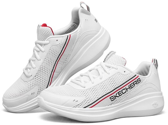 Skechers Go Run Fast Low-Top 'Putih Merah' 220049-WBKR Purchase Skechers Go Run Fast Low-Top 'Putih Merah' 220049-WBKR