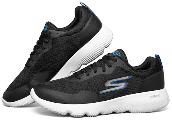 Skechers Go Run Focus Low-Top Hitam/Biru 55169-BKBL Lookbook Skechers Go Run Focus Low-Top Hitam/Biru 55169-BKBL