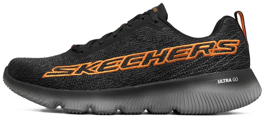 Skechers Go Run Focus Hitam/Jingga/Abu-Abu 661040-BKOR Buy Skechers Go Run Focus Hitam/Jingga/Abu-Abu 661040-BKOR
