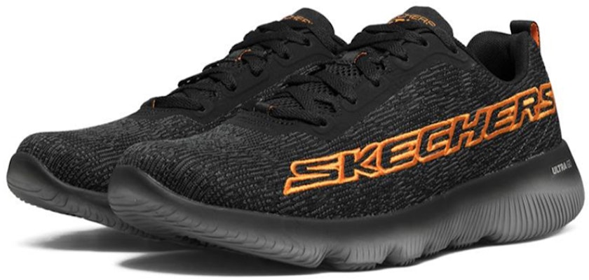 Skechers Go Run Focus Hitam/Jingga/Abu-Abu 661040-BKOR Lookbook Skechers Go Run Focus Hitam/Jingga/Abu-Abu 661040-BKOR