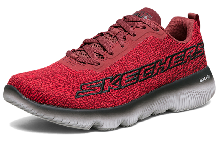 Lookbook Skechers Go Run Focus 'Red Black' 128021-RDBK