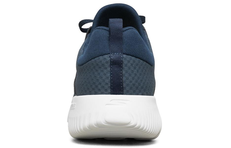 Shop Skechers Go Run Focus Blue/White 55164-NVLM