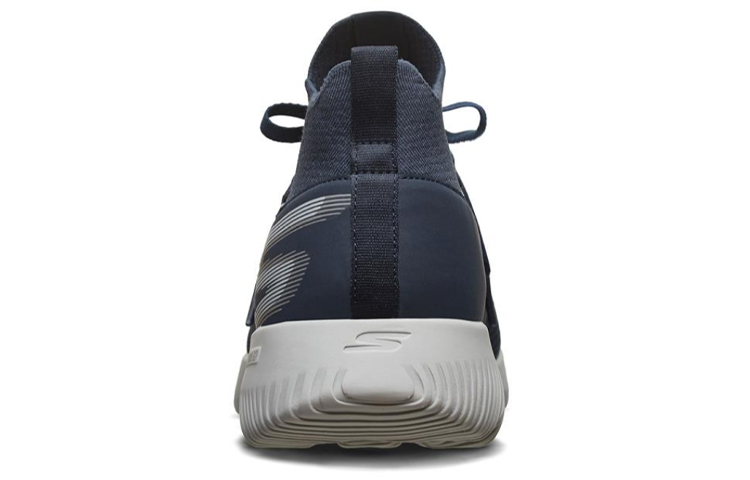 Shop Skechers Go Run Focus Blue/White/Grey 661022-NVY