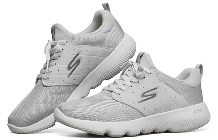 Lookbook Skechers Go Run Focus Grey/White 55161-LTGY