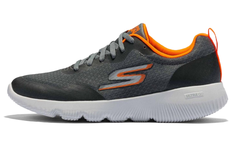 Skechers Go Run Focus Low-Top Grey/Orange 55169-CCOR