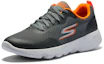 Lookbook Skechers Go Run Focus Low-Top Grey/Orange 55169-CCOR