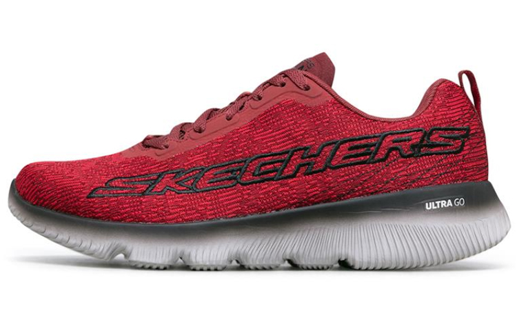 Skechers Go Run Focus Red/Black/Grey 661040-RDBK