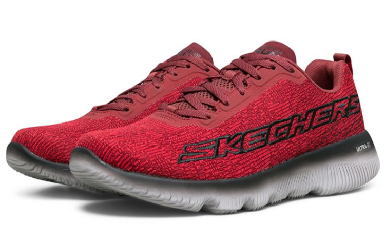 Lookbook Skechers Go Run Focus Red/Black/Grey 661040-RDBK