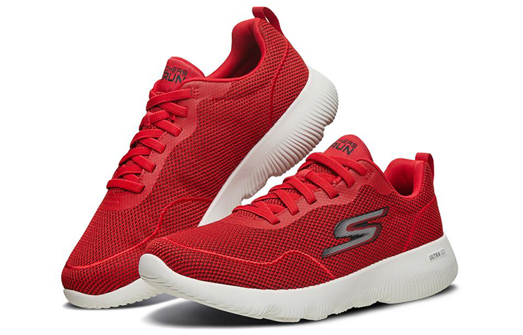 Lookbook Skechers Go Run Focus Sneakers Red 55166-RED