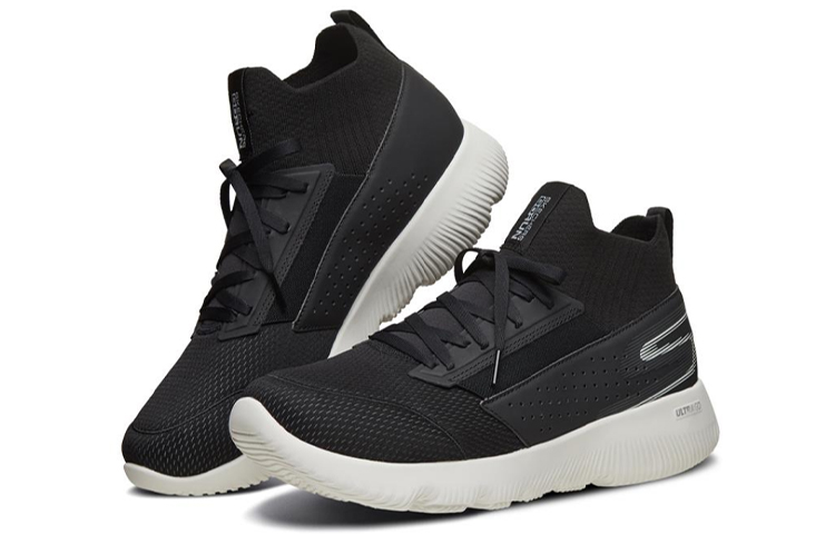 Lookbook Skechers Go Run Focus Sports Shoes Black/White/Grey 661022-BKW