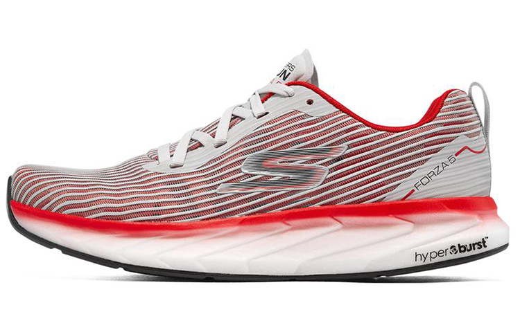 Skechers Go Run Forza 5 'Grey Red' 246007-GYRD