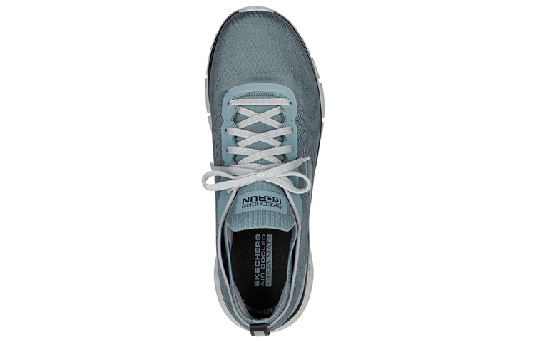 Shop Skechers Go Run Glide-Step 緩震跑步鞋 藍灰