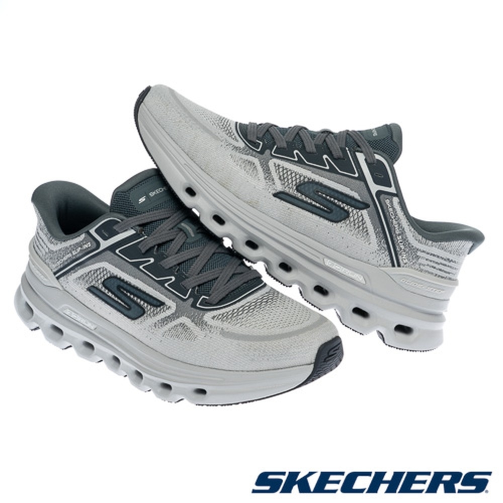 Cheap Skechers Go Run Glide-Step Arch Fit Kasut Lari 221120GRY