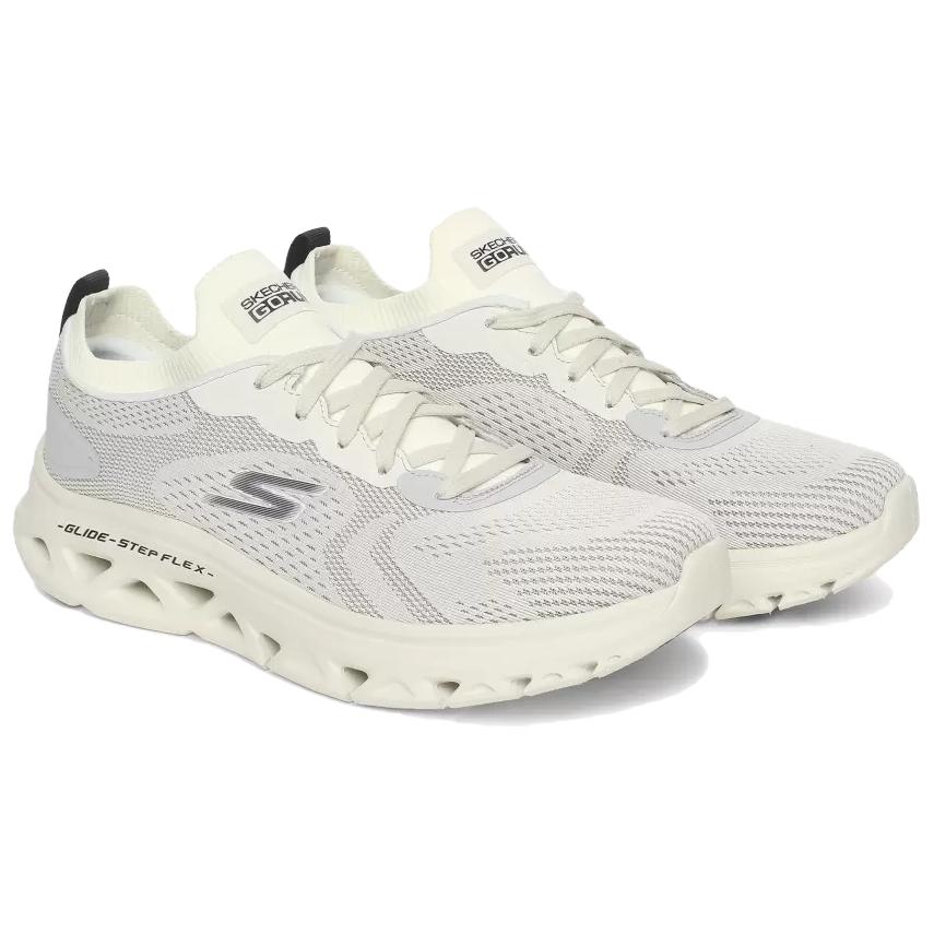 Lookbook Skechers Go Run Glide-Step Flex-Radar Sepatu Lari 220502-WBK
