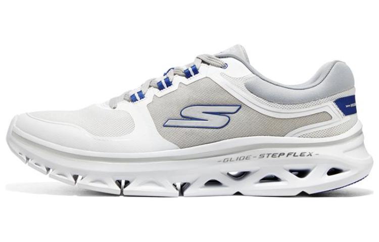 Skechers Go Run Glide-Step Flex 'White Grey Blue' 220507-WBL