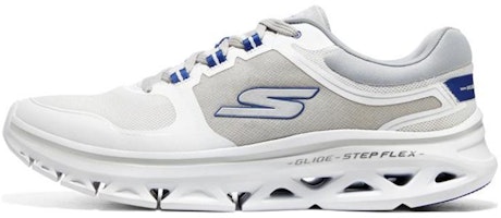 Skechers Go Run Glide-Step Flex 'White Grey Blue' 220507-WBL Skechers Go Run Glide-Step Flex 'White Grey Blue' 220507-WBL