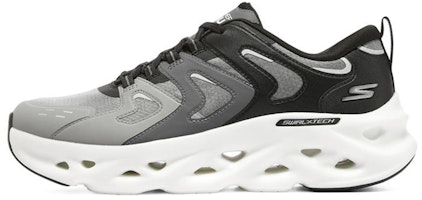 Skechers Go Run Swirl Tech Glide-Step Hyper Burst 'Black Grey White' 220301-BKW Skechers Go Run Swirl Tech Glide-Step Hyper Burst 'Black Grey White' 220301-BKW