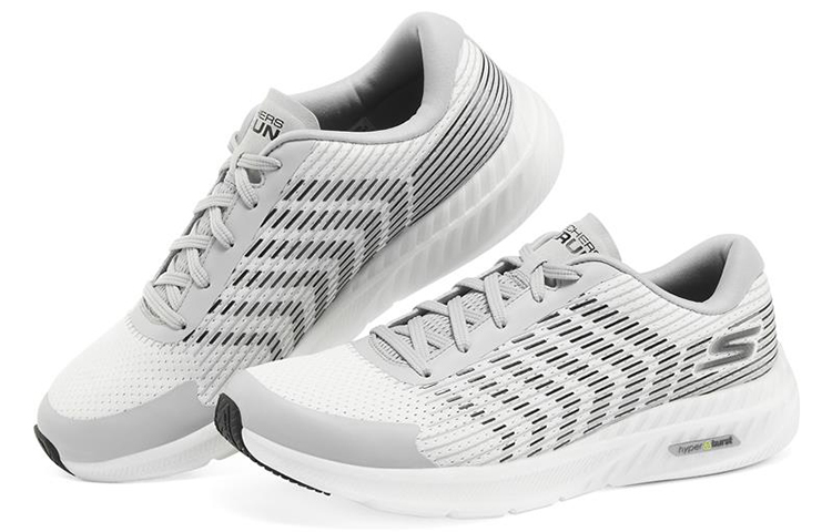 Lookbook Skechers Go Run Hyper Burst Lelaki/Wanita 220170-WBK