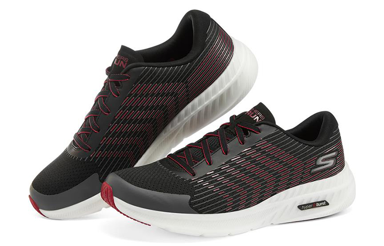 Lookbook Skechers Go Run Hyper Burst ''Nero Low-Top'' 220170-BKRD
