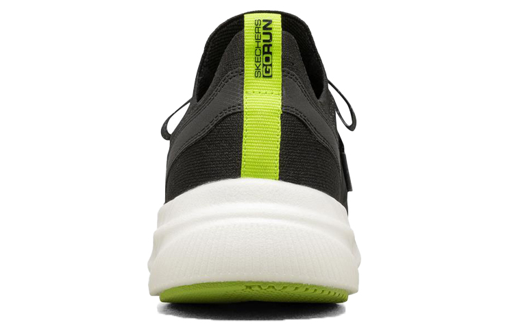 Shop Skechers Go Run Hyper Burst Noir/Jaune 220045-BKWL