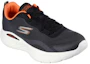 Lookbook Skechers Go Run Lite 引路者 防滑耐磨 低筒 跑步鞋 男款 黑橘