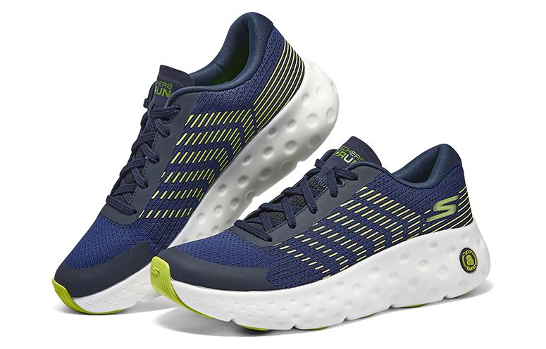 Skechers Max Cushioning Hyper Craze Bounce 'Navy Lime' 圖 4
