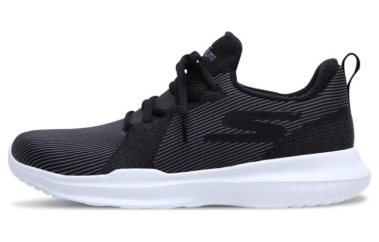 Skechers GO RUN Low-Top Running Shoes 'Black White' 55017-BKW