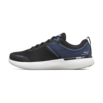 Skechers Go Run Low 'Black Blue'