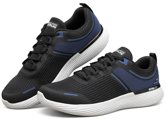 Skechers Go Run Rendah 'Hitam Biru' 220156-BKBL Lookbook Skechers Go Run Rendah 'Hitam Biru' 220156-BKBL