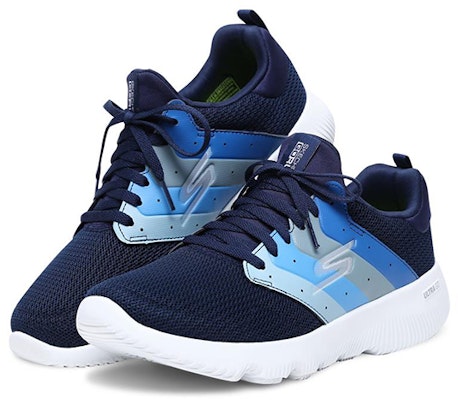 Skechers Go Run Low 'Biru Tua' 55160-NVBL Lookbook Skechers Go Run Low 'Biru Tua' 55160-NVBL