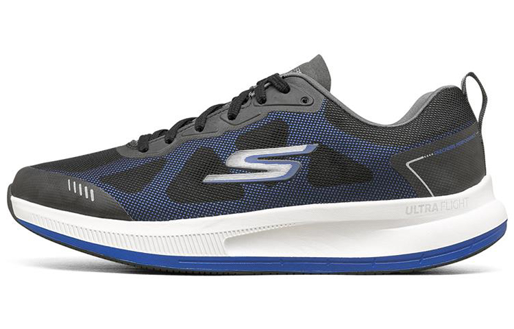 Skechers Go Run Low Black/Blue 220105-BKBL