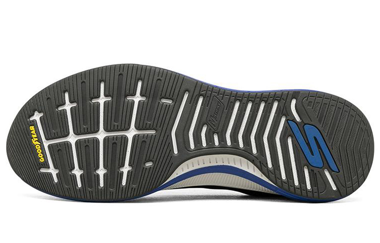 Purchase Skechers Go Run Laag Zwart/Blauw 220105-BKBL