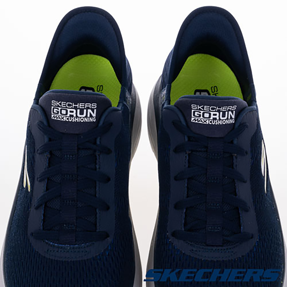 Skechers Go Run Max Cushioning Arch Fit Blue Running Shoes Indigo 圖 5