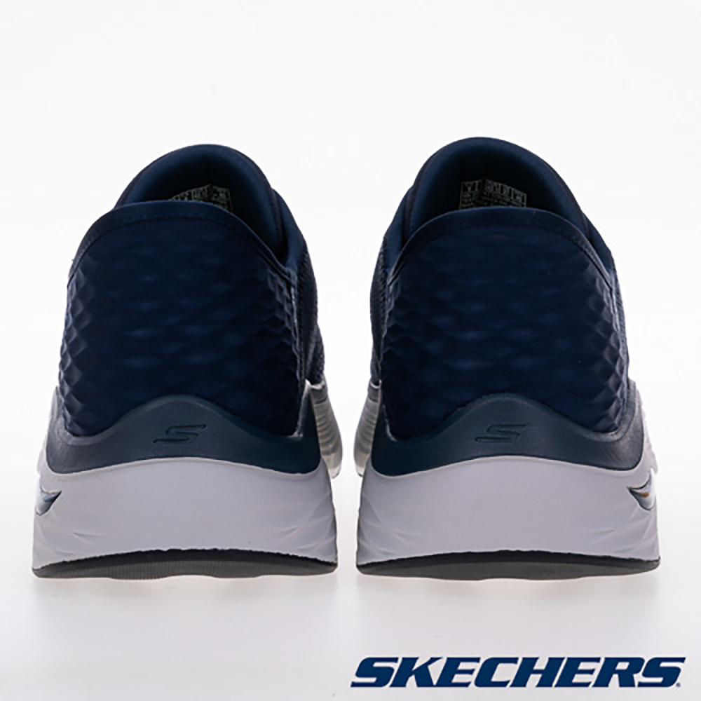Skechers Go Run Max Cushioning Arch Fit Blue Running Shoes Indigo 圖 7